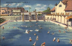 North End Pool Postcard