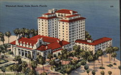 Whitehall Hotel Palm Beach, FL Postcard Postcard