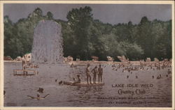 Lake Idle Wild Country Club Old Tappan, NJ Postcard Postcard