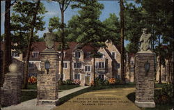 Southwestern Entrance: The College of the Mississippi Valley Memphis, TN Postcard Postcard