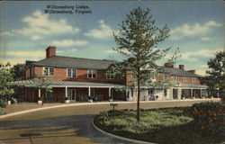 Williamsburg Lodge Postcard