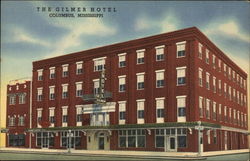 The Gilmer Hotel Columbus, MS Postcard Postcard