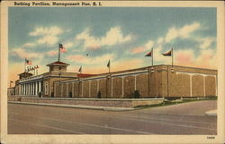 Bathing Pavilion Postcard