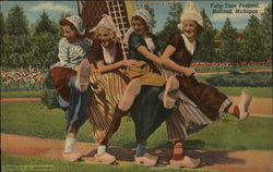 Tulip Time Festival Holland, MI Postcard Postcard