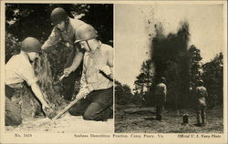 Southern Demolition Practice Postcard