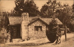 Cabin, Oglebay Park Postcard