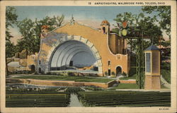 Amphitheatre, Walbridge Park Postcard