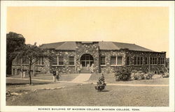 Science Building of Madison College Postcard