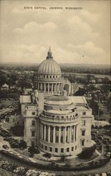 State Capitol Jackson, MS Postcard Postcard