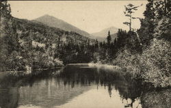 Upper Ausable Lake and Haystack Mountain Postcard