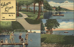 Shore Line Postcard