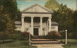 Hall of Christ: Chautauqua Institution Postcard