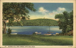 Scargo Hill and Toser, Cape Cod Dennis, MA Postcard Postcard