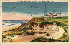 US Wireless Station, Highland Light Postcard