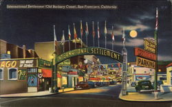 International Settlement (Old Barbary Coast) Postcard