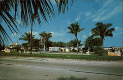 Del-Raton Travel TrailerPark Delray Beach, FL Postcard Postcard