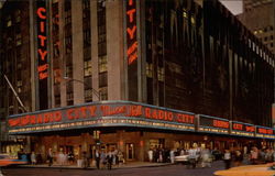 Radio City Music Hall New York, NY Postcard Postcard