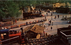 Calico Square, Knott's Berry Farm Postcard