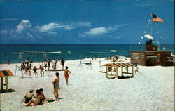 Long Beach Life Guard Station Panama City Beach, FL Postcard Postcard