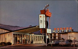 Centre Denver Motor Lodge Colorado Postcard Postcard