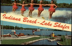 Indiana Beach - Lake Shafer Monticello, IN Postcard Postcard