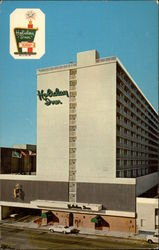 Civic Center Holiday Inn Postcard