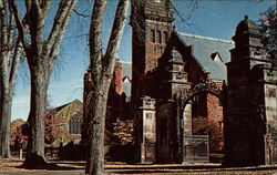 Mary Lyon Gate and Tower South Hadley, MA Alfred G. Muller Postcard Postcard