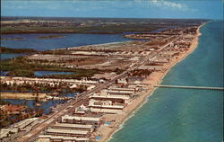 The Strip, Collins Avenue Postcard