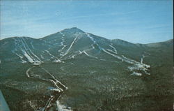 Aerial view of Jay Peak Postcard