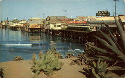 Fisherman's Warf in Monterey Postcard