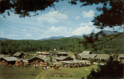 Frontier Town Schroon Lake, NY Postcard Postcard