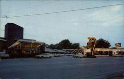 The Drake Motel and Restaurant Postcard