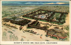 Rickey's Studio Inn Postcard