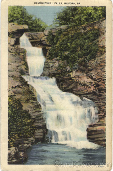 Raymondskill Falls Milford, PA