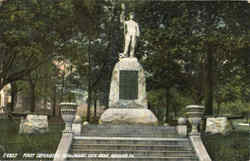 First Defenders Monument, City Park Postcard