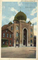 Jaffa Temple Altoona, PA Postcard Postcard