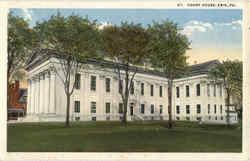 Court House Erie, PA Postcard Postcard