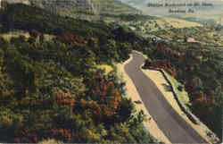 Skyline Boulevard on Mt. Penn Postcard