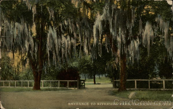 Entrance to Riverside Park Jacksonville, FL