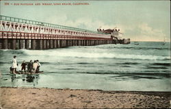 Sun Pavilion and Wharf Postcard