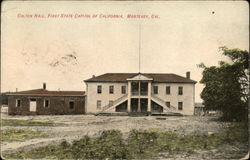 Colton Hall, First State Capitol of California Postcard