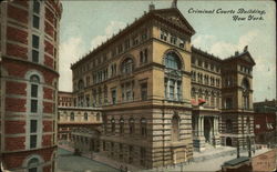 Criminal Courts Building New York City, NY Postcard Postcard