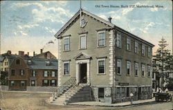 Old Town House, built 1727 Postcard