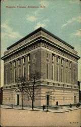 Masonic Temple Postcard