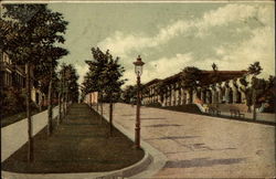 Pergola on Paseo Kansas City, MO Postcard Postcard