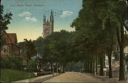 Green Street Fairhaven, MA Postcard Postcard