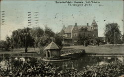 Brookside Home, J.H. Bass Postcard