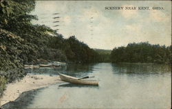 Scenery Near Kent, Ohio Postcard