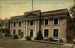 Masonic Temple Postcard