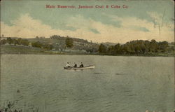 Main Reservoir, Jamison Coal & Coke Co Postcard